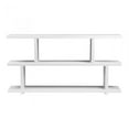 thumbnail image 2 of Bowery Hill MDF Wood White Bookcase Rectangular 63" Unassembled, 2 of 4