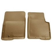Husky Liners by RealTruck Classic Style Series | 2004 - 2008 Ford F-150 SuperCrew/SuperCab/Standard Cab, 2006 - 2008 Lincoln Mark LT | Front Floor Liners, Tan | 33653