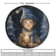 thumbnail image 2 of Camper Spare Tire Cover 12in Boy in Winter with Hat And Scarf Wheel Protectors Weatherproof Wheel Covers Rustic Country Holiday Universal Fit for Trailer SUV Truck Camper Travel Trailers Accessories, 2 of 8