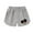 Gray-5, variant on Girls Gym Shorts Elastic Waist Workout Shorts Summer Casual Athletic Loose Wide Leg Cotton Running Short Pants, Black, 7-8 Years