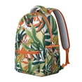 thumbnail image 2 of Hawaii Tropical Wind Palm Leaves Print Daypack: Durable Lightweight Laptop Backpack, Perfect Gift for Students, Large Capacity for High School, College, Campus Commute, 2 of 6