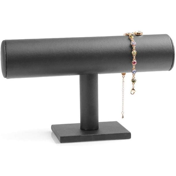 Pro Space TBar Bracelet Necklace Jewelry Display Stand for Home Organization, White