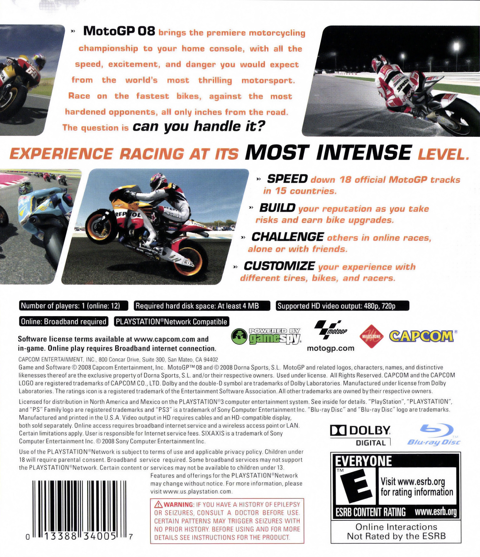 Moto GP 08 - PlayStation 3 - image 2 of 30