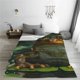 thumbnail image 5 of Fotbe Intellectual Frog Pond Manta de Franela Acolchonada con Estampado, Súper Suave y Esponjosa, Extra Grande para Sofá, Cama, Uso Todo el Año-60"x50", 5 of 7