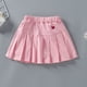 thumbnail image 1 of Falda de verano para niñas, falda plisada, falda deportiva de seda helada, falda fina anti-caminar, 1 of 6