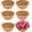8inch, variant on Coco Liners for Planters - 6 Pack 18 Inch Round Hanging Basket Liners, 100% Natural Coconut Fiber Replacement Liners for Hanging Baskets Planters Flowers, Plants, Vegetables (18'' Pack of 6)