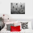 thumbnail image 4 of Nawypu Dandelion wall art Painting Bathroom Decor Wall Art Canvas Print Picture for Living Room White Flower Flora Home Bedroom Decoration Modern Framed Artwork Decor, 4 of 4