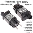 thumbnail image 1 of Ac 220v vers 31vdc 6w 8 Fonctionnel Selv Conducteur de Lampe à DEL Prise Eu Adaptateur de Commutateur-SHUNJING, 1 of 4