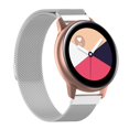 thumbnail image 1 of Bracelet en Acier Inoxydable Mode Montre Intelligente Bracelet de Remplacement Adapté pour Samsung Galaxy Watch Active, 1 of 6