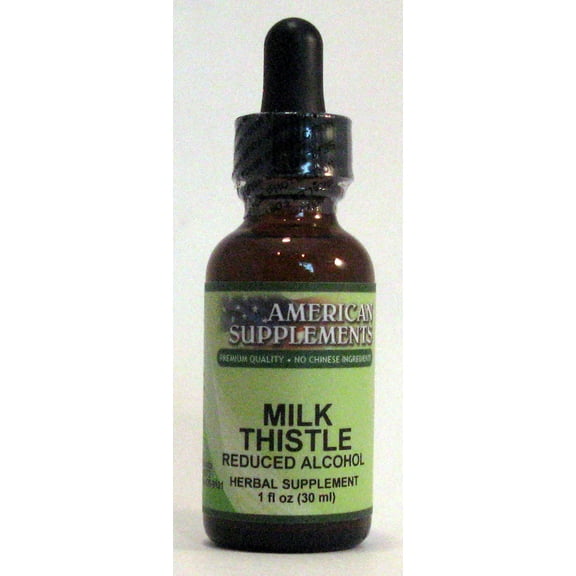 Milk Thistle American Supplements 1 oz Liquid