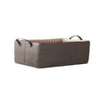 thumbnail image 2 of Cheers Storage Basket Soft Handle Large Capacity PP Woven Vanity Organizer Box Home Supplies, 2 of 2