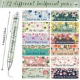 thumbnail image 2 of 12 set Women Christmas Bible Verse Pens,Inspirational Scripture Cards set,Religious Gifts Includes Christian Cards,Journal Sunday School Church Inspirational Supplies, 2 of 8