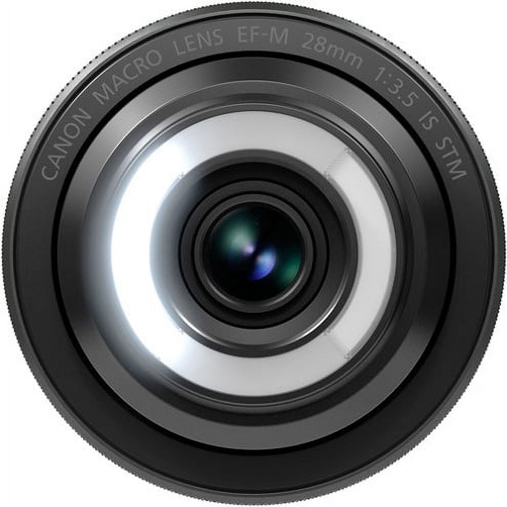 Canon EF-M 28mm f/3.5 Macro IS STM Lens for EOS M Series Cameras