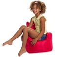 thumbnail image 3 of Posh Creations Pasadena Bean Bag Chair, Kids, 1.8 ft, Red, 3 of 6
