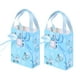 thumbnail image 1 of KAKOWELY 12 bolsas de papel portátiles con diseño de dibujos animados para dulces, para bodas, cumpleaños, fiestas, color azul., 1 of 4