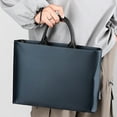 thumbnail image 2 of Stylago Leather Briefcase Laptop Case Computer Bag for Men Water Proof Top Handle Messenger Lawyer Bags Work Business Handbags Blue, 2 of 4