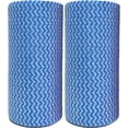 thumbnail image 1 of GUOYUANGLO Rouleaux de Chiffons de Nettoyage Jetables Chiffon à Vaisselle Jetable Multiusage Essuie-Tout Robustes - 200 Feuilles, Bleu, 1 of 8
