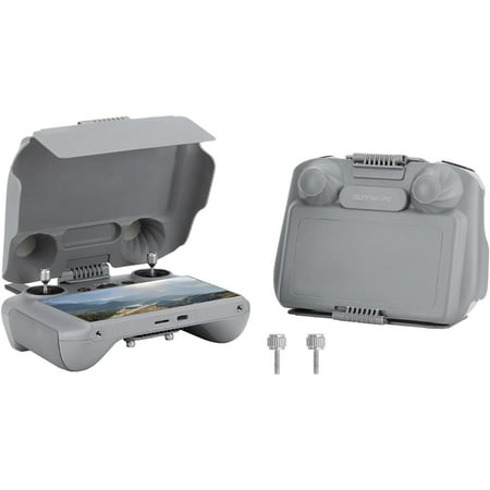 GAEKOL Mini 4 Pro 2 in 1 Sun Hood, RC 2 Joysticks Protector Sunshade for DJI Mini 4 Pro/Air3 RC 2 Remote Controller Full Screen Protection Accessories