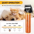 thumbnail image 2 of Peakora Electric Pet Clipper 55w 8000rpm Pet Clipper Shears Tool with Wooden Handle Animal Hair Trimmer for Sheep Goats Alpacas, 2 of 17