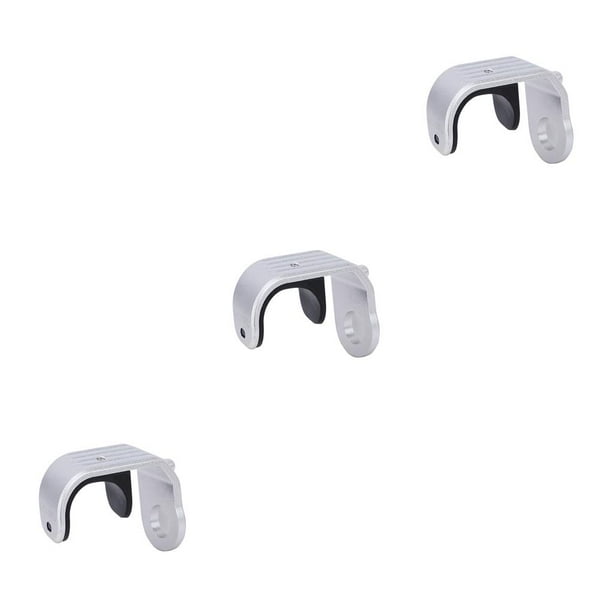 QualitChoice LP Front Fork E Type Pothook Foldable Bike Aluminum Alloy Fixed Buckle Hook Cycling Modification Spare Parts Silver 3Set Walmart