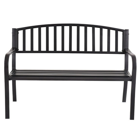 Resenkos 50 Inch Patio Garden Bench Loveseats for Outdoor, Garden Furniture, Easy Assembly, Suitable for Patio and Garden