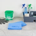 thumbnail image 3 of Restaurantware-Clean Tek Professionnel 25,2 x 16,9 Pouces Chiffons en Chamois, 20 Serviettes en Microfibre Réutilisables - Tube de Rangement Inclus, Absorbant, Chiffons de Nettoyage en Microfibre PVA Bleue, pour Fenêtres Ou Voitures, 3 of 8