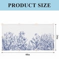 thumbnail image 3 of Blue Spring Floral Fluorescent Light Covers, Watercolor Botanical Summer Vintage Magnetic Light Covers for Ceiling Lights, Fluorescent Ceiling Shade Filters for Classroom Bedroom Office 4x2Ft x 3PCS, 3 of 8