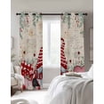 thumbnail image 2 of Valentines Black Out Curtains 54 Inch Long, Short Curtains for Small Window, Pink Red Love Heart Gnomes Eucalyptus Retro Room Darkening Farmhouse Window Curtains for Kitchen Bedroom 42"x54" 2 Panels, 2 of 8