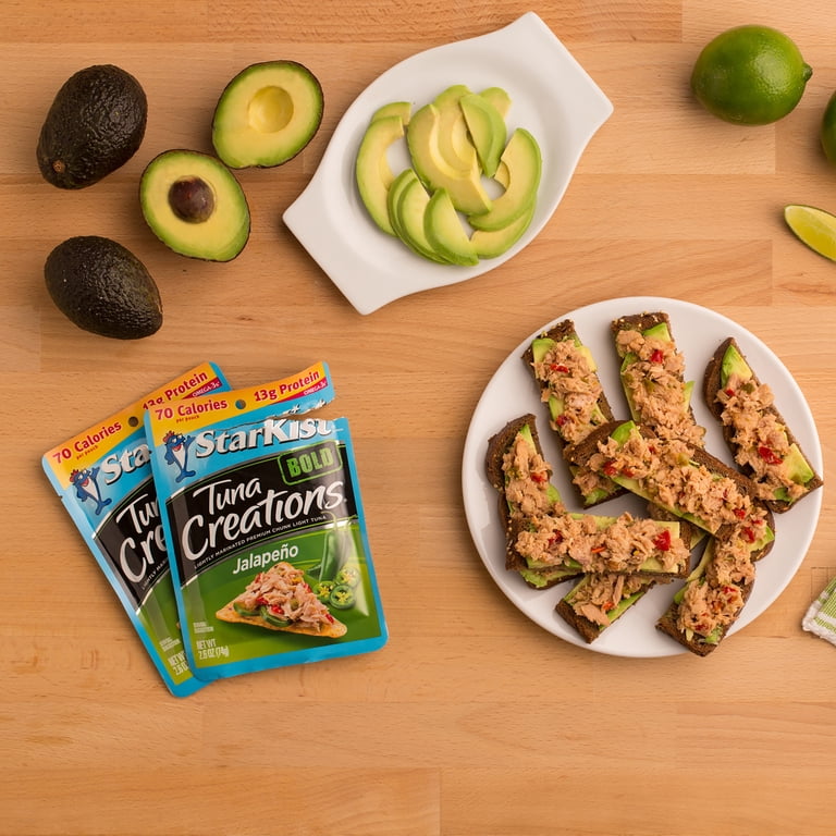 StarKist, Tuna Creations, BOLD Jalapeno, 14g Protein, 2.6 oz Pouch
