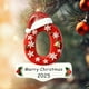 thumbnail image 1 of Adornos de letras para árbol de Navidad | Colgantes con el alfabeto | Set de 26 piezas para decoración navideña DIY | Adornos colgantes de acrílico para el hogar, la oficina y la escuela, 1 of 9