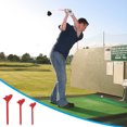 thumbnail image 4 of Uxcell 3.3 Inch Golf Tee, 10 Pack Plastic Golf Practice Tees Training Driving Range Tee, Red, 4 of 6