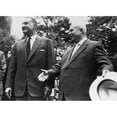 thumbnail image 2 of Soviet Premier Nikita Khrushchev And Egypt'S President Gamal Abdel Nasser History (36 x 24), 2 of 2