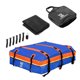 thumbnail image 1 of Ofertas Únicas 1 Juego de Bolsa de Techo para Automóvil de 20 Pies Cúbicos, Transportador de Carga de Techo para Autos con o sin Portaequipajes Azul, 1 of 7