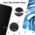 thumbnail image 4 of Fluid Pattern Desk Mat Marbled Design Desk Pad,Gaming Mouse Pad with Seamed Edges,Waterproof Large Mouse Pad,Non-Slip Rubber Base XL Gaming Mouse Pad,31.5x11.8In Computer Mat Keyboard Pad Blue, 4 of 6