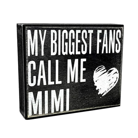 Send Mothers Day Gifts JennyGems - My Biggest Fans Call Me Mimi - Mothers Day, Birthdays, Positive Signs, Mimis Gifts ()