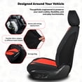thumbnail image 5 of 2012 for Toyota 4runner Seat Protectors Leather Seat Covers Seat Protection Perfect Fit Driving Comfort Full Seat Access, 5 of 9