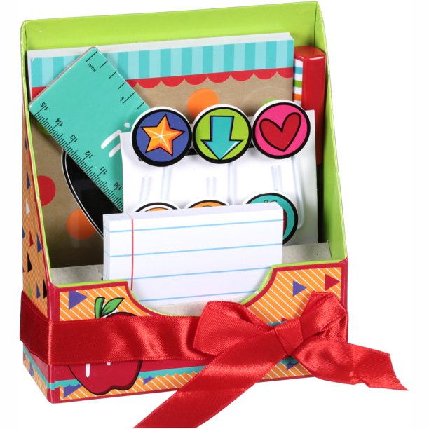 Notepad Gift Set Note Pad, Sticky Notes, Sticker Sheet, Pen, Paper