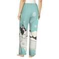 thumbnail image 3 of Fotbe French Bulldog Taking a Bath Women's Pajama Pants,Sleepwear Pants,Pj Bottoms Drawstring And Pockets-Large, 3 of 9