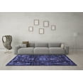 thumbnail image 3 of Ahgly Company Indoor Rectangle Persian Blue Traditional Area Rugs, 4' x 6', 3 of 4