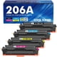 thumbnail image 1 of Paquete de 4 cartuchos de tóner Cool Toner 206A para HP Laserjet Pro, 1 of 8