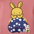 thumbnail image 3 of CafePress - Japanese Style Rabbit With Purse T Shirt - Womens Comfort Colors® Shirt, 3 of 4