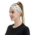 thumbnail image 4 of Wukai Travel1 Sports sweatband,Men & Women Sweatband Headband for Running, Cross Training, Racquetball, Working Out, 4 of 7