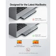 thumbnail image 5 of Anker USB C Hub for MacBook, Anker 547 USB-C Hub (7-in-2), 5 of 6