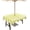 Stripe7843, variant on Outdoor Tablecloth Yellow and White Stripes Rectangle Patio Tablecloths 60x120, Waterproof Table Cloths with Umbrella Hole and Zipper, Striped Simple Summer Table Cover for Outdoor Tables Garden