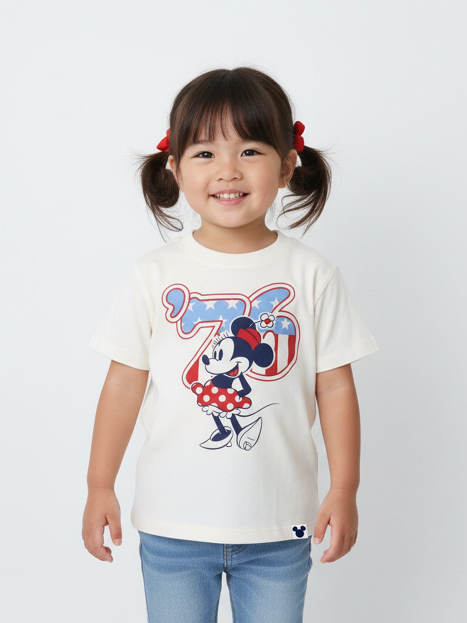 Minnie Mouse Toddler Girls 76 Graphic Tee, Sizes 12M-5T