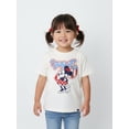 thumbnail image 2 of Minnie Mouse Toddler Girls 76 Graphic Tee, Sizes 12M-5T, 2 of 6