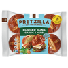 Pretzilla Soft Pretzel Buns, Garlic & Herb, 4 pk, 12.8oz