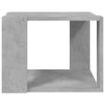 thumbnail image 3 of vidaXL Coffee Table Concrete Grey 40x40x30 cm Engineered Wood, 3 of 4