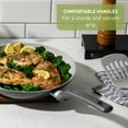 thumbnail image 6 of T-fal Easy Care Ceramic Non-Stick, 8 and 10.5 Inch Frypan Set, Grey, 6 of 9