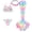 CX43, variant on Girls Swimming Mermaid Tails Sets 7-8Years
